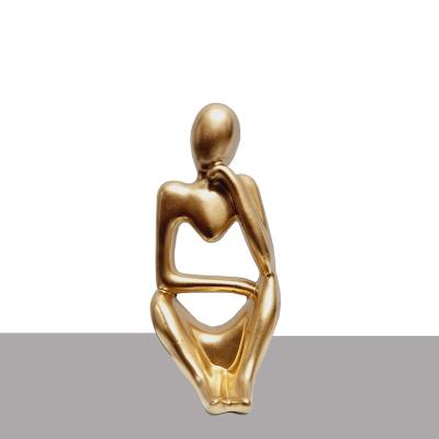 مجسمه سنگی مدل تندیس تفکر بسته 3 عددی