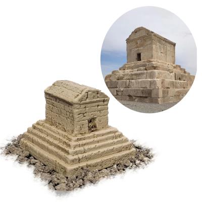 مجسمه مدل مقبره کوروش کبیر