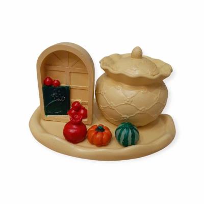 ست هدیه مدل کتیبه یلدا بهمراه بانکه و سینی تزئینی