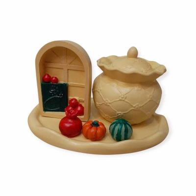 ست هدیه مدل کتیبه یلدا بهمراه بانکه و سینی تزئینی